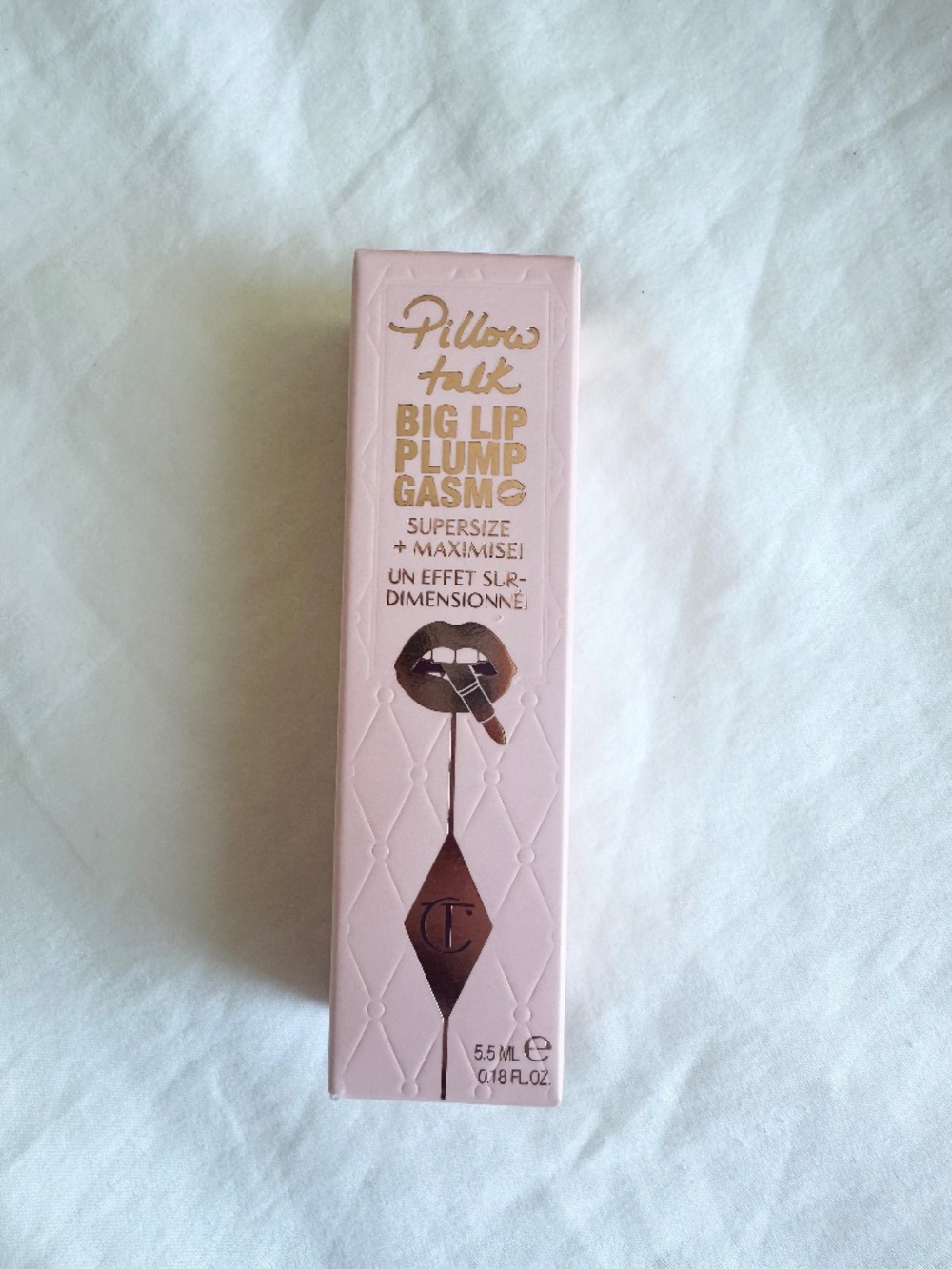 🆕 Charlotte Tilbury Lip Gloss in Pillow Talk Fair-Medium